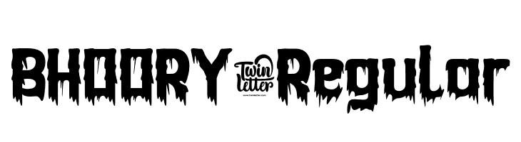 BHOORY-Regular  font caratteri gratis