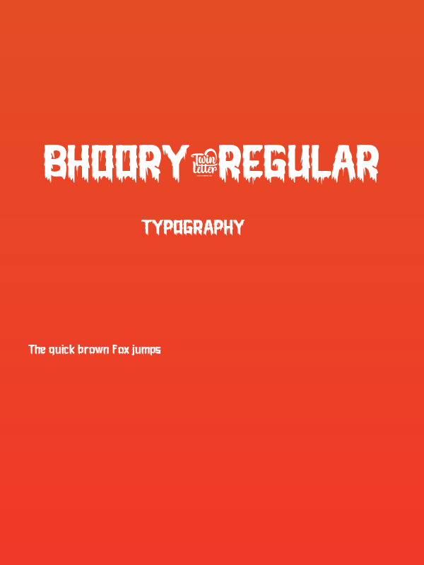 BHOORY-Regular Poster
