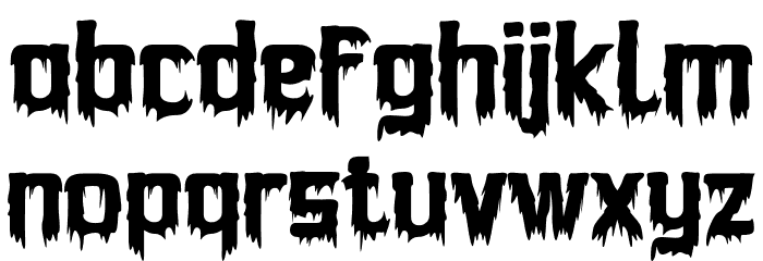 BHOORY-Regular Font LOWERCASE