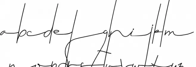 Bhalbino Demo フォント 小文字