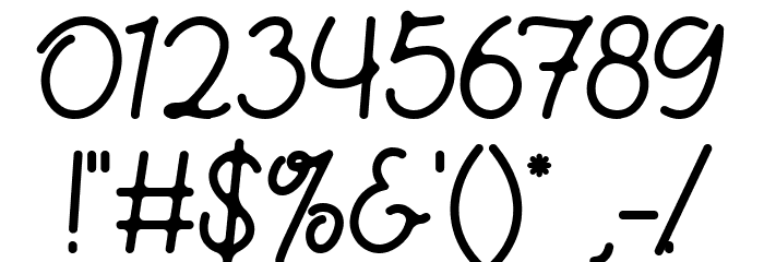 Bhamious Font OTHER CHARS