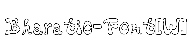 Bharatic-Font[W]  नि: शुल्क फ़ॉन्ट्स डाउनलोड