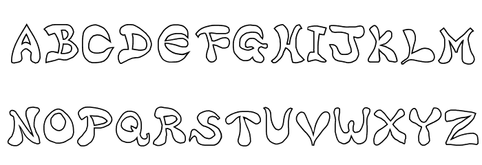 Bharatic-Font[W] Font UPPERCASE