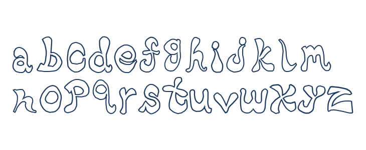 Bharatic-Font[W] Lowercase