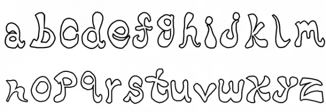 Bharatic-Font[W] Fuentes MINÚSCULAS