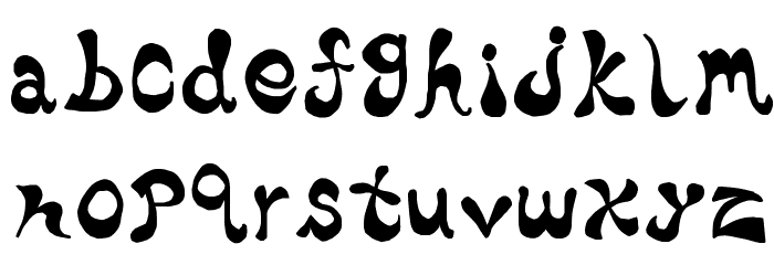 Bharatic-Font Font LOWERCASE