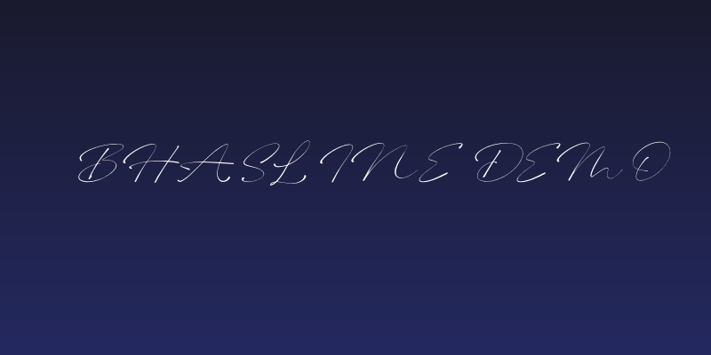 Bhasline Demo Social Header