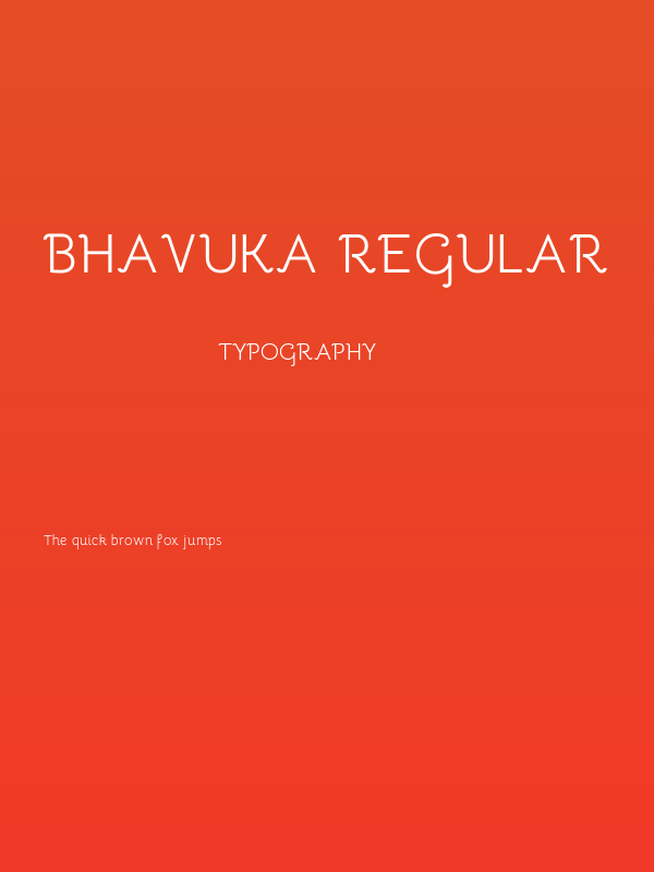 Bhavuka Regular Poster