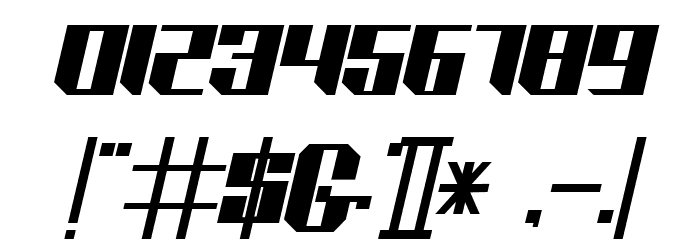 Bhejeuct Gash Typeface Font OTHER CHARS