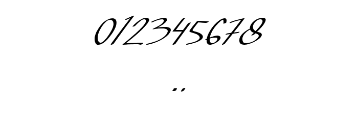 Bhenay Signature Regular Font OTHER CHARS