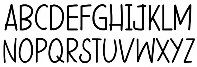 Bherlian Note Шрифта ВЕРХНИЙ