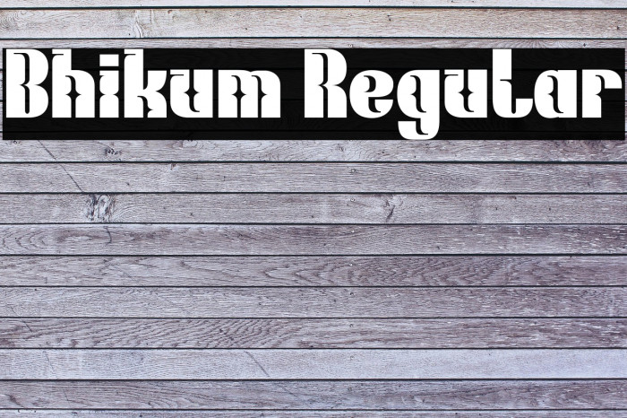 Bhikum Regular Example 2