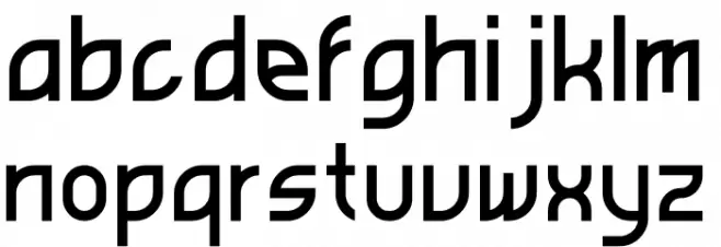 Bhofila Font LOWERCASE