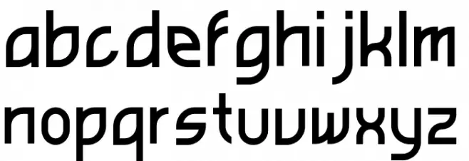 Bhofila خط أحرف صغيرة