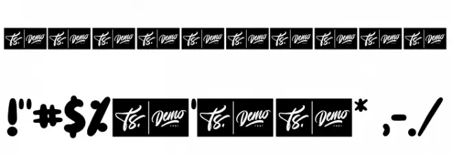 Bholu Bold Font OTHER CHARS