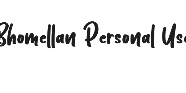 Bhomellan Personal Use Logo