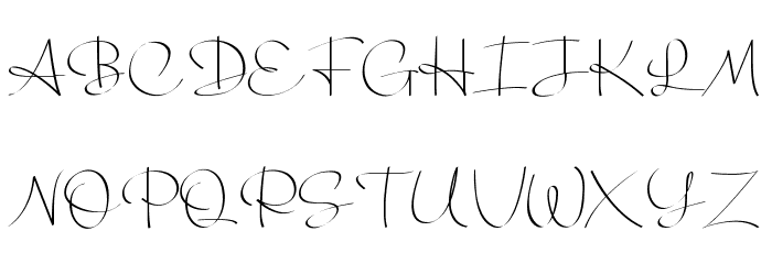 Bhotten Font UPPERCASE
