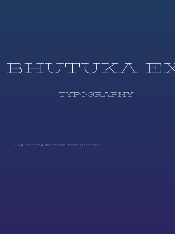 BhuTuka Expanded One Regular Poster