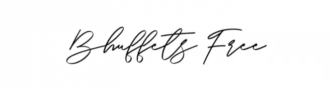 Bhuffets Free  Free Fonts Download