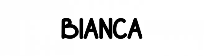 BIANCA  Frei Schriftart Herunterladen