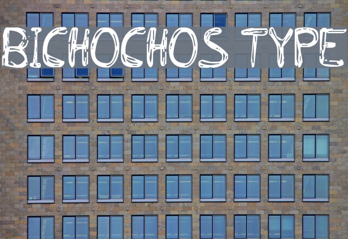 BICHOCHOS TYPE Font examples