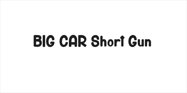 BIG CAR Short Gun Logo