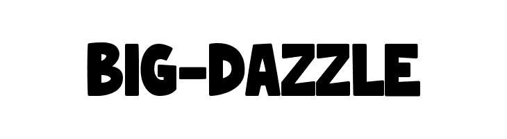 BIG-DAZZLE  font caratteri gratis