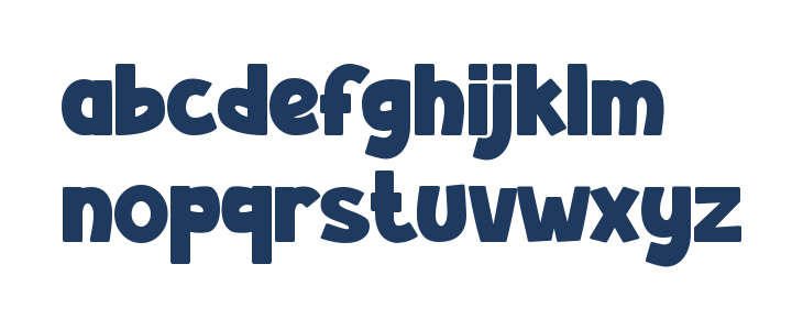 BIG-DAZZLE Lowercase