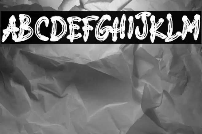 BIG GORILLA Font examples