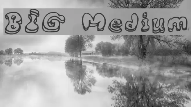 BIG Medium Font examples