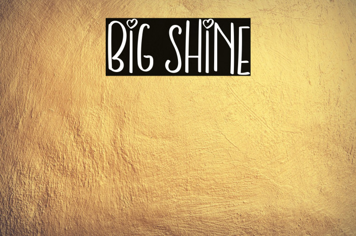 BIG SHINE Example 2