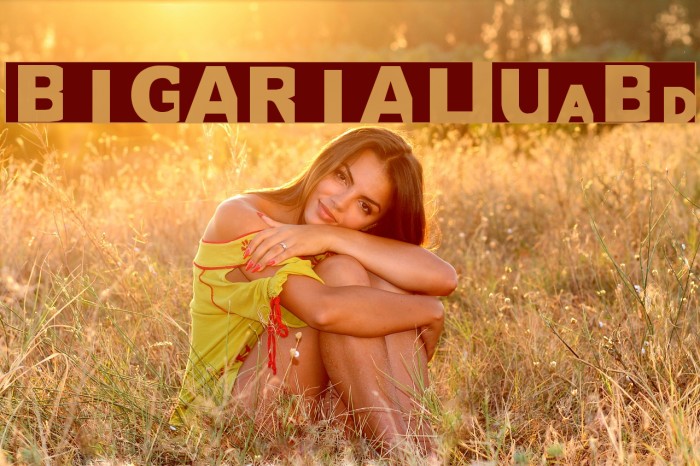 BIGARIAL UltraBold Example 1