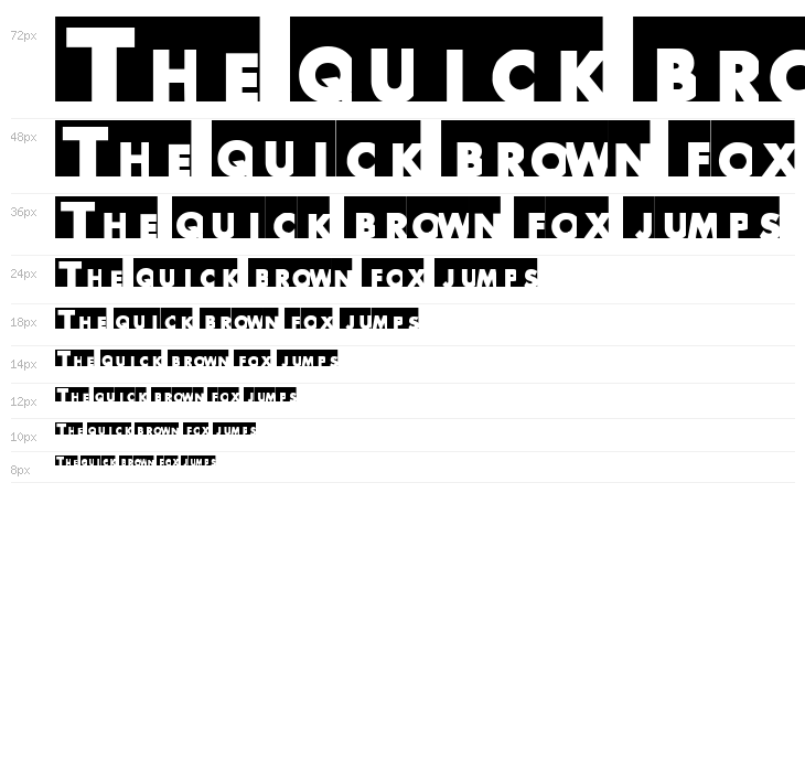 BIGARIAL UltraBold Waterfall