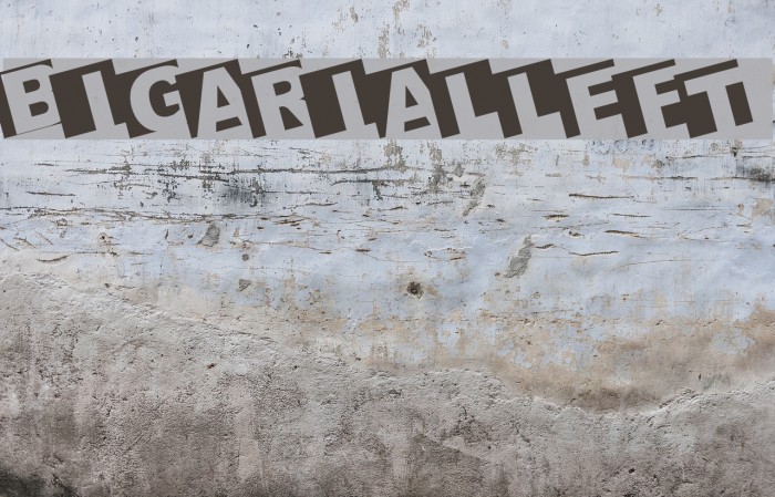 BIGARIALLEFT Example 1