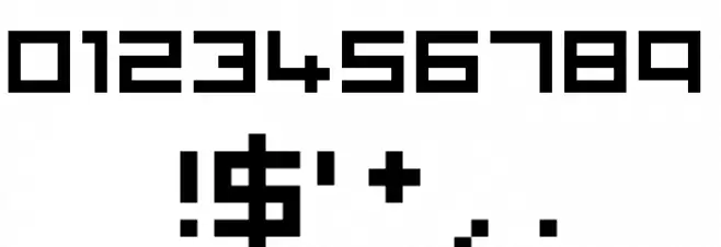 BIGBLOCKS Regular Font Alte caractere