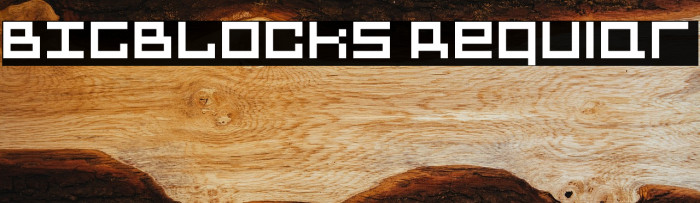 BIGBLOCKS Regular Example 2