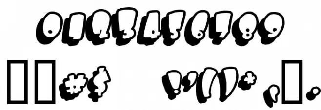 BIGBOBS  BIG Font OTHER CHARS