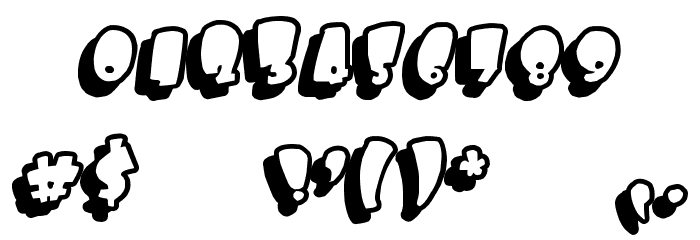 BIGBOBS BIG Font OTHER CHARS