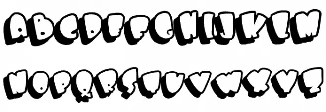 BIGBOBS  BIG خط أحرف صغيرة