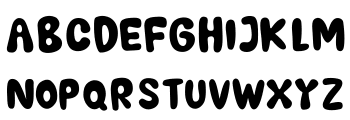 BIGGER SUMMER FEST Font LOWERCASE