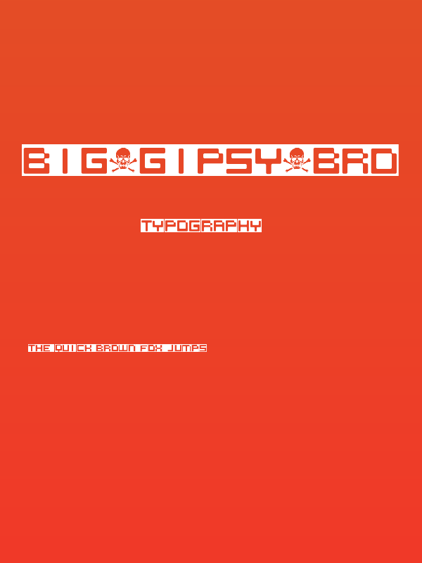 BIG_GIPSY_BRO Poster