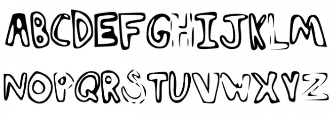BIG_LETTERS 字体 大写