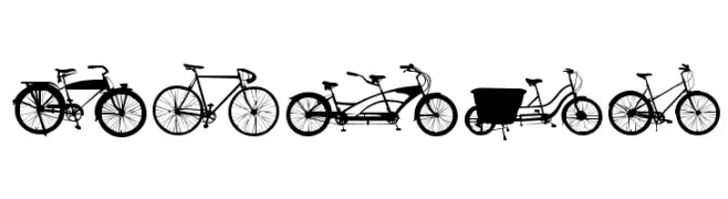 BIKES  les polices de caractères gratuit tlcharger
