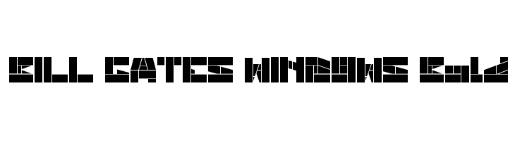 BILL GATES WINDOWS Bold  Descarca Fonturi Gratis
