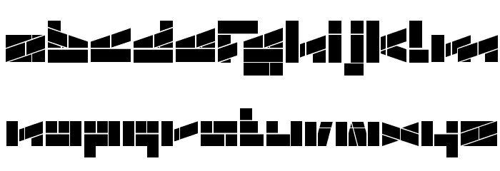 BILL GATES WINDOWS Bold Font LOWERCASE