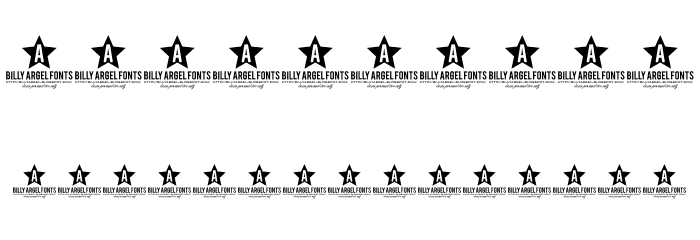BILLY ARGEL FONT Font OTHER CHARS