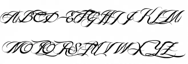 BILLY ARGEL FONT Font Litere mari