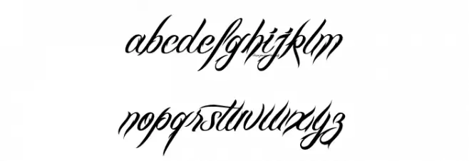 BILLY ARGEL FONT Fuentes MINÚSCULAS