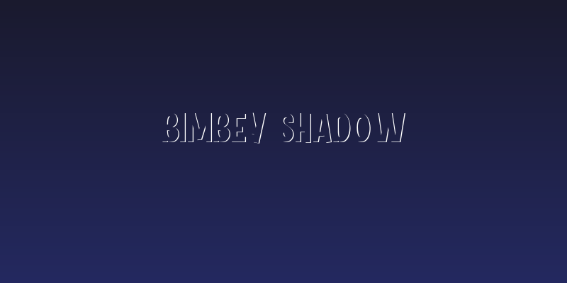 BIMBEY Shadow Social Header