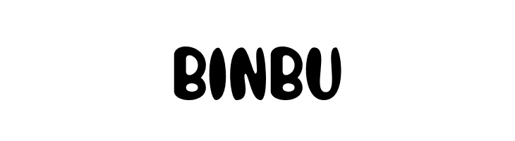 BINBU  font caratteri gratis